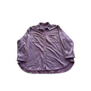 Aerie Women's Purple Blouse